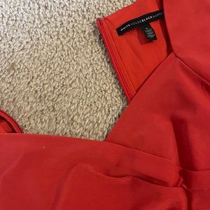 White House Black Market Red, Slim-fit Dress